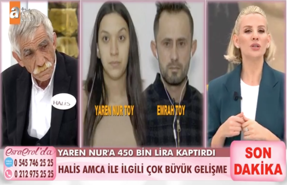 esra erol da halis agca kimdir halis agca olayi nedir 